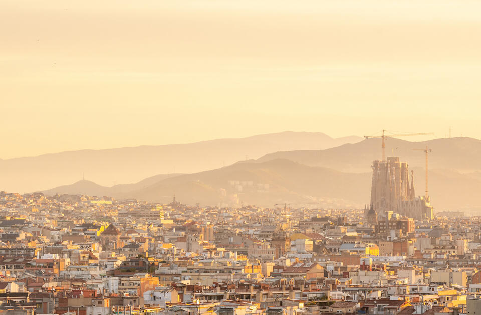 The golden city print