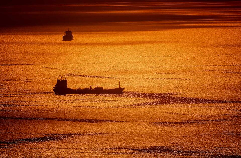 Barcelona seascape print