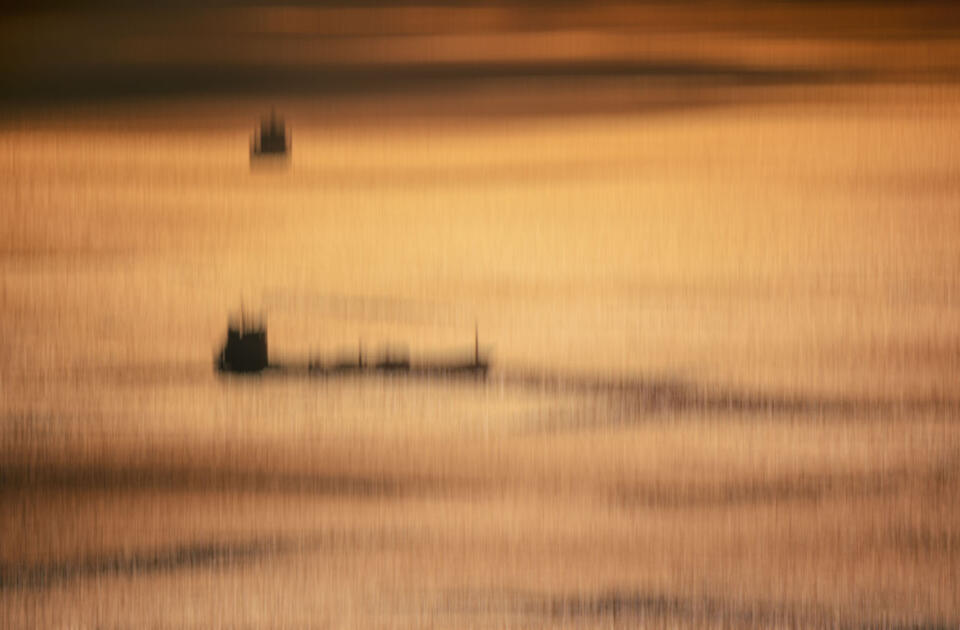 Barcelona seascape print