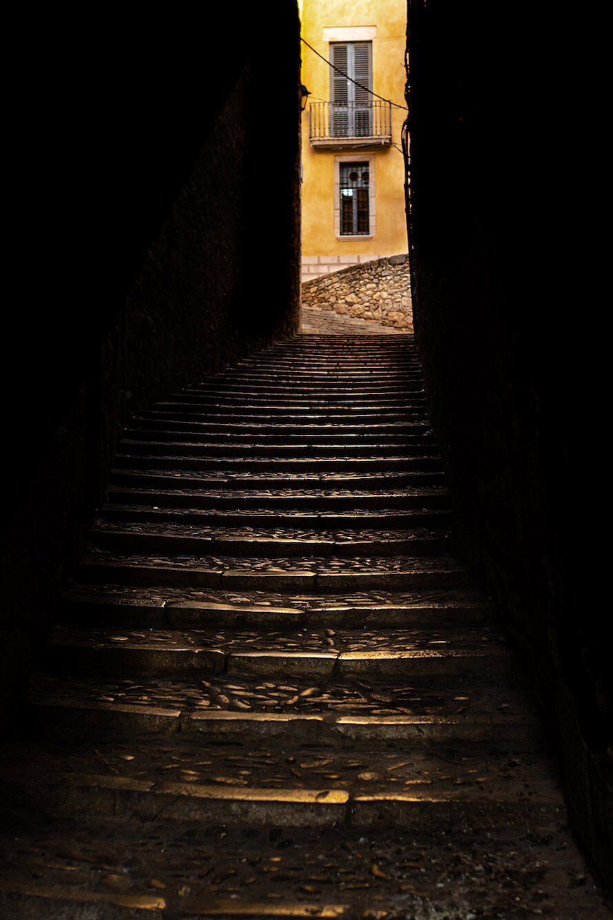 Girona Jewish Quarter streets Girona Jewish Quarter streets